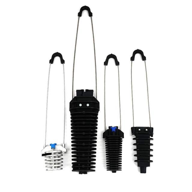 FTTH Insulation Electric Dead End Loop Clamp 