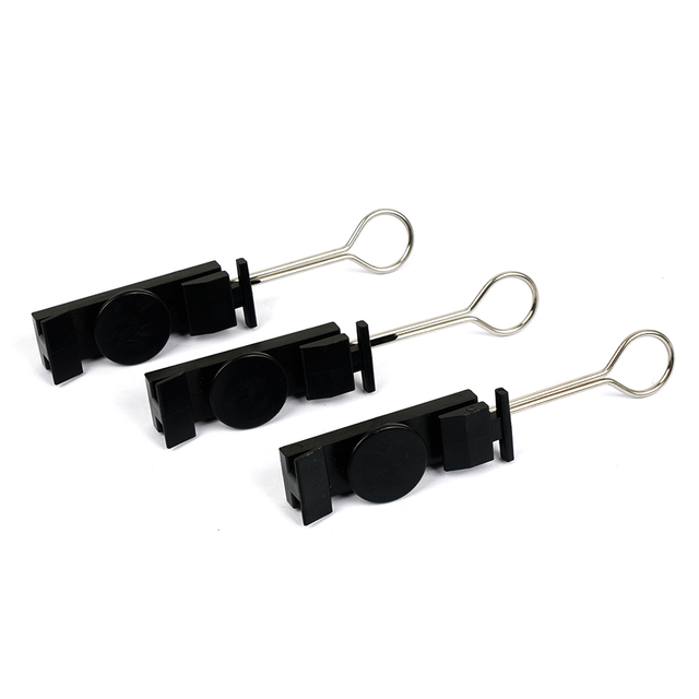 FTTH Suspension Adss Fiber Optic Cable Anchor Clamp For Fiber Cable